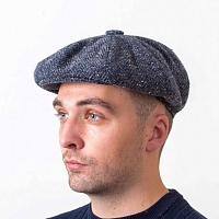 Картинка Голубая восьмиклинка Hatman of Ireland в ёлочку
