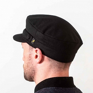 4Картинка Чёрная кепка шкипер Hatman of Ireland