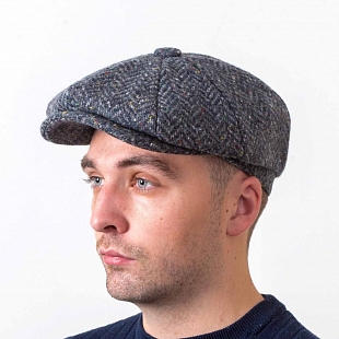 2Картинка Голубая восьмиклинка Hatman of Ireland в ёлочку