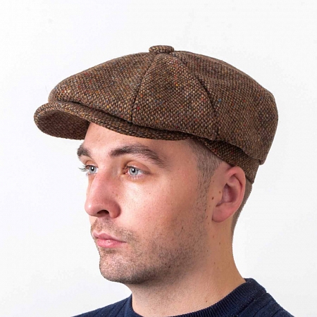Коричневая восьмиклинка Hatman of Ireland соль перец