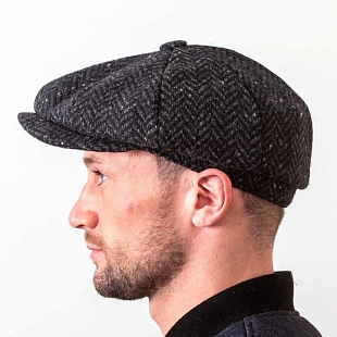 4Картинка Черно-серая восьмиклинка Hatman of Ireland в ёлочку