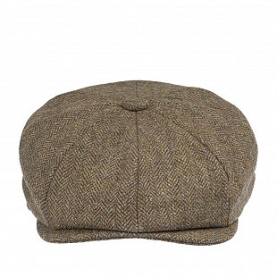 3Картинка Кепка восьмиклинка Christys Baker Boy Khaki