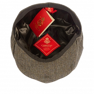 4Картинка Кепка восьмиклинка Christys Baker Boy Khaki