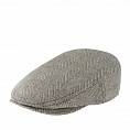 Прямая кепка Lierys Kent Herringbone Linen Light-Brown