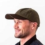 Картинка Оливковая бейсболка Hatman of Ireland Wax Baseball Cap